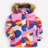 Coats & Jackets-Boden All-Weather Waterproof Coat-Cosmos Pink Ski Camo CosmosPinkSkiCamo