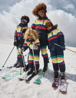 Coats & Jackets-Boden All-Weather Waterproof Coat-Rainbow Stripe RainbowStripe