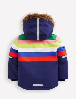 Coats & Jackets-Boden All-Weather Waterproof Coat-Rainbow Stripe RainbowStripe