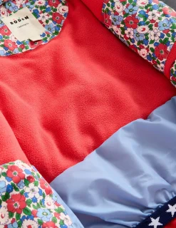 Coats & Jackets-Boden All-Weather Waterproof Coat-Glacier Blue Winter Floral GlacierBlueWinterFloral