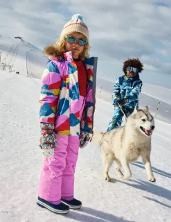 Coats & Jackets-Boden All-Weather Waterproof Coat-Cosmos Pink Ski Camo CosmosPinkSkiCamo
