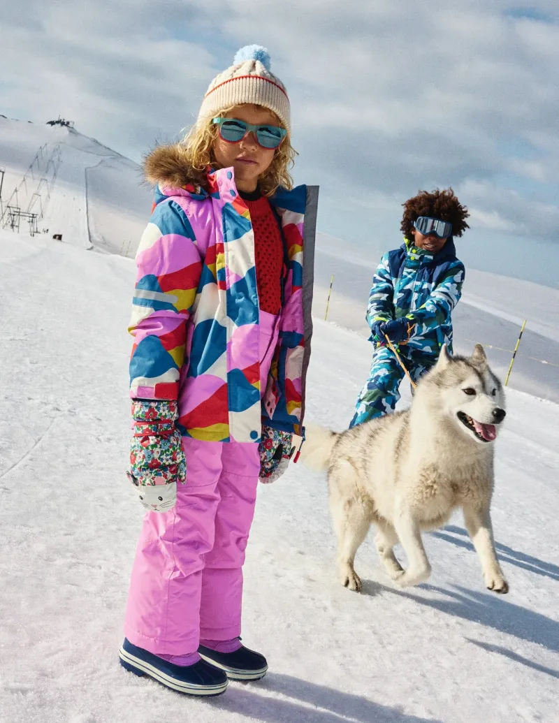 Coats & Jackets-Boden All-Weather Waterproof Coat-Cosmos Pink Ski Camo CosmosPinkSkiCamo