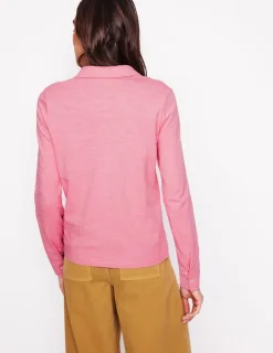 Shirts | T-Shirts & Tanks-Boden Amy Jersey Shirt-Formica Pink FormicaPink