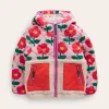 Coats & Jackets-Boden Annabelle Borg Mix Jacket-Vintage Pink Cut Out Flower VintagePinkCutOutFlower