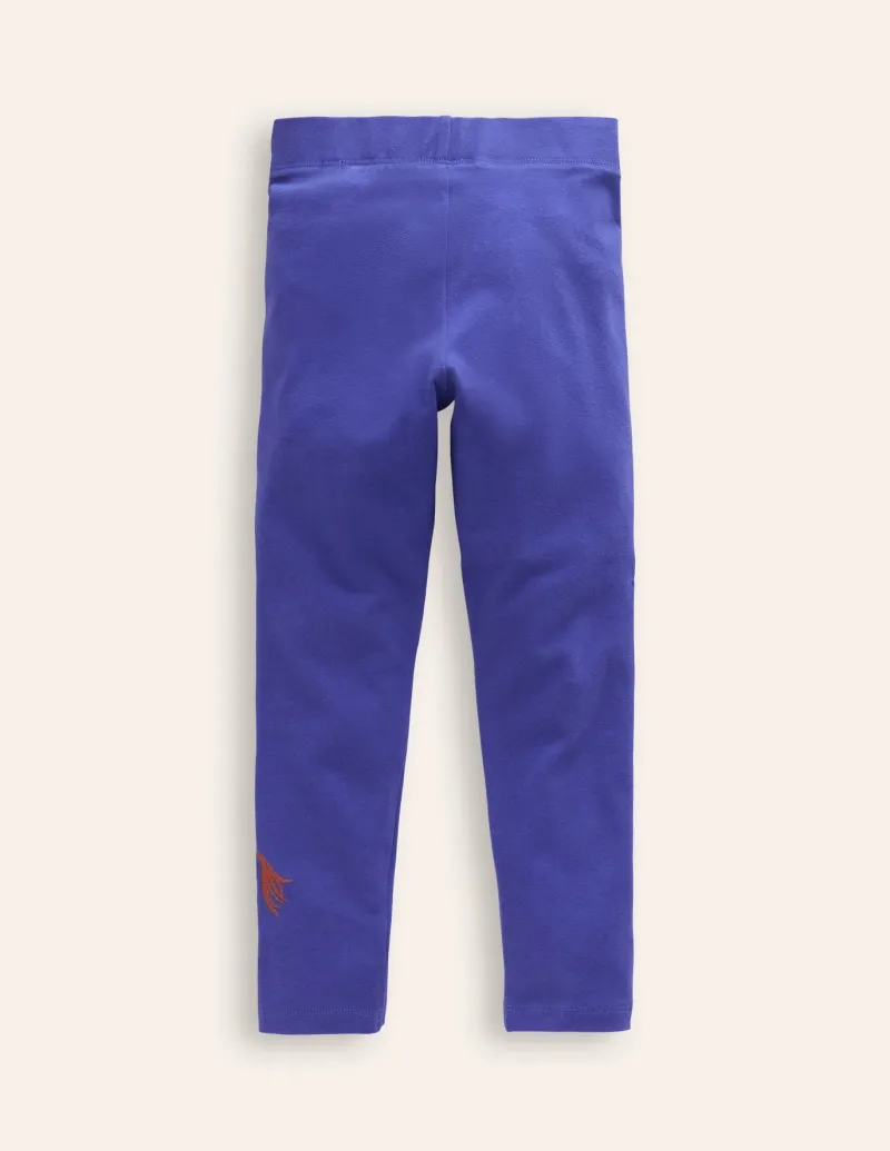 Leggings | Pants & Jeans-Boden Appliqué Leggings-Navy Unicorns NavyUnicorns