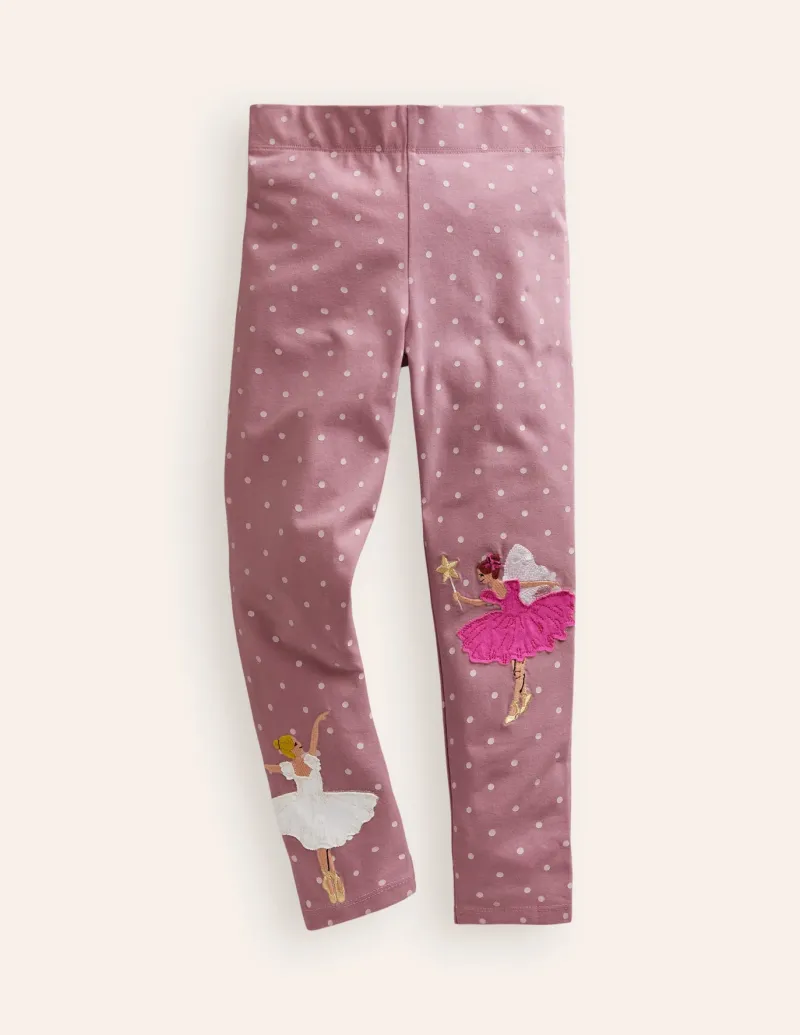 Leggings | Pants & Jeans-Boden Appliqué Leggings-Vintage Pink Ballerinas VintagePinkBallerinas