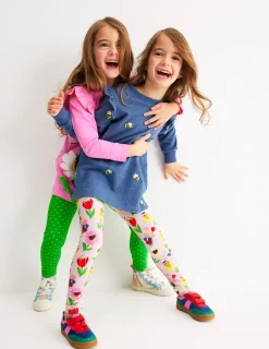 Tunics | Tops & T-Shirts-Boden Appliqué Tunic and Legging Set-Vintage Mauve Bugs VintageMauveBugs