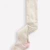 Socks & Tights-Boden Baby Ribbed Tights- Oatmeal