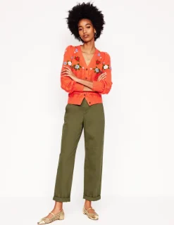 Pants-Boden Barnsbury Chino Pants-Woodland Green WoodlandGreen