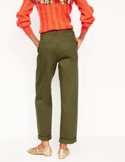 Pants-Boden Barnsbury Chino Pants-Woodland Green WoodlandGreen