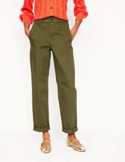 Pants-Boden Barnsbury Chino Pants-Woodland Green WoodlandGreen