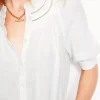 Tops & Blouses-Boden Bea Linen Top- White