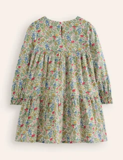 Dresses-Boden Betsy Tiered Twirly Dress-Multi Meadow Floral MultiMeadowFloral
