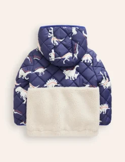 Coats & Jackets-Boden Borg Mix Jacket-College Navy Dino/ Borg CollegeNavyDino/Borg
