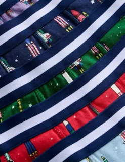 Socks & Underwear-Boden Boxers 5 Pack-Multi Rockets MultiRockets
