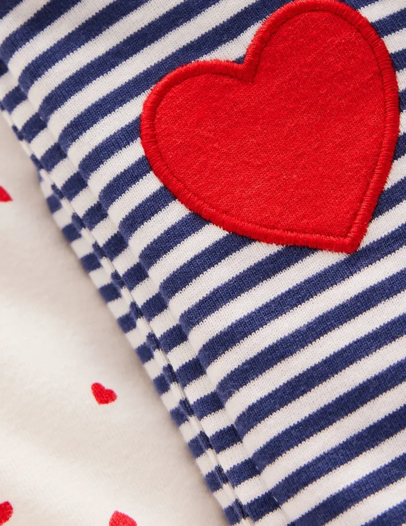 Playsuits & Rompers-Boden Boys Twin Pack Rompers-Starboard Blue Stripe StarboardBlueStripe