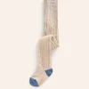 Socks & Tights-Boden Cable Knit Tights- Oatmeal