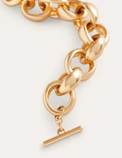 Jewelry-Boden Chunky Chain Bracelet- Gold