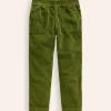 Pants & Jeans-Boden Chunky Cord Pull On Pants-Leaf Green LeafGreen