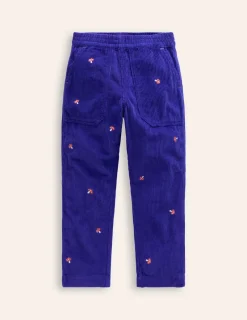 Pants & Jeans-Boden Chunky Cord Pull On Pants-Sapphire Blue Toadstool SapphireBlueToadstool