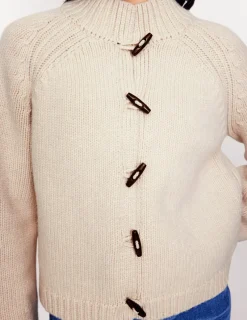 Sweaters & Cardigans-Boden Chunky Wool Cardigan-Warm Ivory WarmIvory