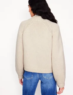 Sweaters & Cardigans-Boden Chunky Wool Cardigan-Warm Ivory WarmIvory