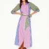 Dresses & Jumpsuits | Petite Dresses-Boden Clara Cotton Shirt Dress-Pink Rose, Red Stripe PinkRose,RedStripe