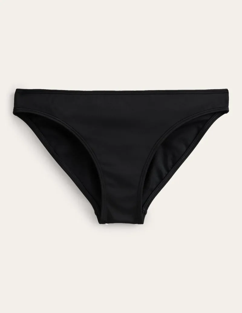 Swimwear-Boden Classic Bikini Bottoms- Black