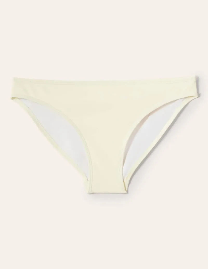 Swimwear-Boden Classic Bikini Bottoms- Ivory