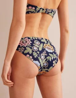 Swimwear-Boden Classic Bikini Bottoms-Midnight, Multi Floral Midnight,MultiFloral