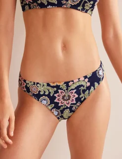 Swimwear-Boden Classic Bikini Bottoms-Midnight, Multi Floral Midnight,MultiFloral