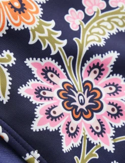 Swimwear-Boden Classic Bikini Bottoms-Midnight, Multi Floral Midnight,MultiFloral