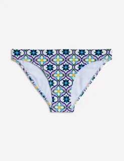 Swimwear-Boden Classic Bikini Bottoms-Multi, Floweret Tile Multi,FloweretTile