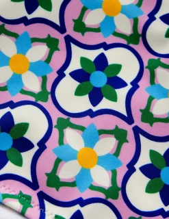 Swimwear-Boden Classic Bikini Bottoms-Multi, Floweret Tile Multi,FloweretTile