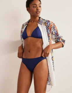 Swimwear-Boden Classic Bikini Bottoms- Navy