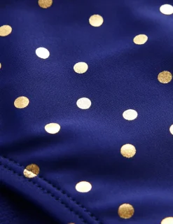Swimwear-Boden Classic Bikini Bottoms-Navy Foil Spot NavyFoilSpot