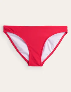 Swimwear-Boden Classic Bikini Bottoms- Red