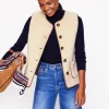 Jackets & Coats-Boden Clerkenwell Borg Button Gilet-Natural Faux Fur NaturalFauxFur
