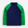 Swimwear & Beachwear-Boden Colour Block Rash Vest-Sapphire Blue SapphireBlue