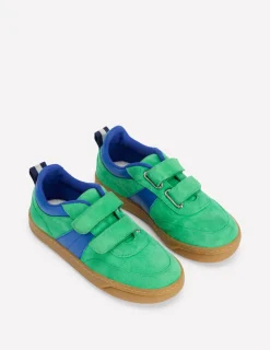 Shoes, Sneakers & Boots | Shoes, Sneakers & Boots-Boden Colourblock Low Tops-Sapling Green/ Bright Blue SaplingGreen/BrightBlue
