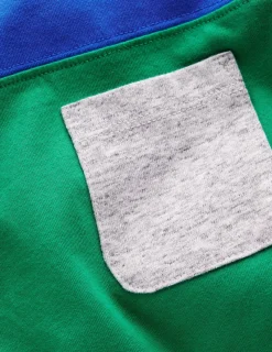 Tops, T-Shirts & Polos-Boden Colourblock T-shirt-Sapling Green Colourblock SaplingGreenColourblock