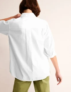 Shirts | Tops & Blouses-Boden Connie Relaxed Cotton Shirt- White