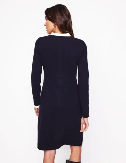 Dresses & Jumpsuits | Petite Dresses-Boden Cornelia Ottoman Dress- Black