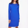 Dresses & Jumpsuits | Petite Dresses-Boden Cornelia Ottoman Dress-Gallery Blue GalleryBlue