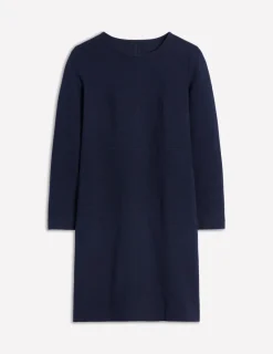Dresses & Jumpsuits | Petite Dresses-Boden Cornelia Ottoman Dress- Navy