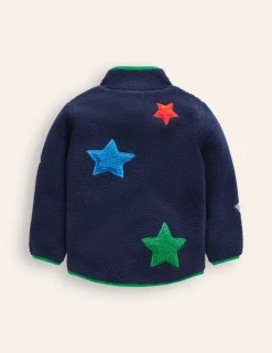 Coats & Jackets-Boden Cosy Borg Jacket-College Navy Star CollegeNavyStar