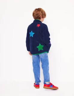 Coats & Jackets-Boden Cosy Borg Jacket-College Navy Star CollegeNavyStar