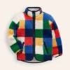 Coats & Jackets-Boden Cosy Borg Jacket-Multi Check MultiCheck