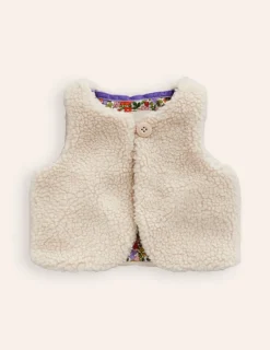 Coats & Jackets-Boden Cosy Gilet- Oatmeal