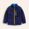 Coats & Jackets-Boden Cosy Windproof Fleece-College Navy CollegeNavy
